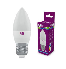 Лампа світлодіодна свічка ELM 6W E27 4000K (18-0050)
