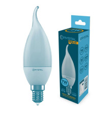 Лампа светодиодная свеча Crystal Gold 7W E14 4000K (C37-023)