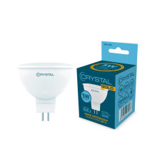 Лампа светодиодная Crystal Gold 5W GU5.3 4000K (MR16-005)