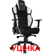 Крісло для геймерів Hator Hypersport V2 Black/White (HTC-948)