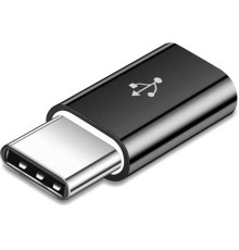 Адаптер XoKo AC-014 MicroUSB - Type-C Black (XK-AC014-BK)