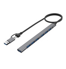 Концентратор  USB-C XoKo AC-700m