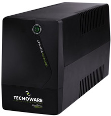 ИБП Tecnoware Era Plus 1200 Schuko (FGCERAPL1202SCH), Line-Interactive, 2 х Schuko, USB