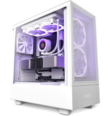 Корпус NZXT H5 Flow White (CC-H51FW-01) без БП