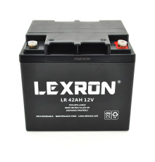 Аккумуляторная батарея Lexron 12V 42AH (LR-12-42/29317) GEL