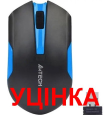Мышь беспроводная A4Tech G3-200N Black/Blue USB V-Track У3