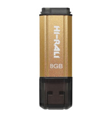 Флеш-накопитель USB 8GB Hi-Rali Stark Series Gold (HI-8GBSTGD)