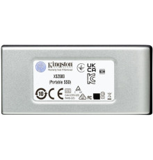 Накопичувач зовнішній SSD Portable USB 4.0ТB Kingston XS2000 Silver (SXS2000/4000G)