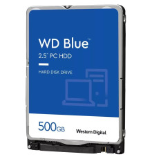 Накопичувач HDD 2.5" SATA  500GB WD Blue 5400rpm 64MB (WD5000LPZX)