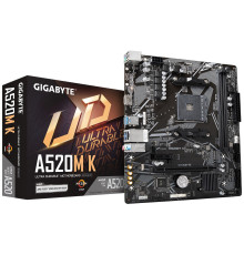 Материнська плата Gigabyte A520M K Socket AM4