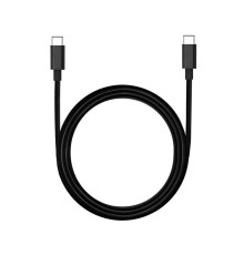 Кабель Ikos USB Type-C - USB Type-C (M/M), 1 м, Black (0008-DEC)
