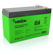 Акумуляторна батарея Merlion 12V 9AH Green (G-MLG1290F2/12648) AGM мультігель