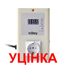 Реле напруги NJOY Royer 16A (AVRL-16A01RY-CS01B) AVR, 1 розетка