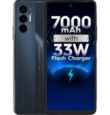 Смартфон Tecno Pova-3 (LF7n) 6/128GB Dual Sim Eco Black (4895180781629)