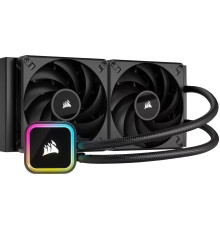 Система водяного охлаждения Corsair iCUE H115i RGB Elite Liquid CPU Cooler (CW-9060059-WW), Intel: 2066/2011/1700/1200/1151/1150/1155/1156/1366, AMD: AM5/AM4/TRX4/TR4, 322х137х27 мм