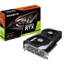 Відеокарта GF RTX 3050 8GB GDDR6 WindForce OC Gigabyte (GV-N3050WF2OC-8GD)