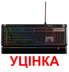 Клавіатура Patriot Viper V770 Kailh Red Switch Black/Silver (PV770MRUMXGM-RU)