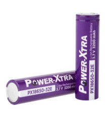 Аккумулятор Power-Xtra 18650 Li-Ion 3200 mAh Violet