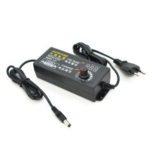 Адаптер живлення Voltronic NZX-31250/02218 з регулюванням 3-12V 5A, роз`єм 5.5х2.5мм