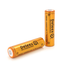 Аккумулятор PowerMaster Deleex 18650 Li-Ion 1200 mAh BL 2 шт