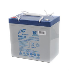 Аккумуляторная батарея Ritar 12V 55AH (DG12-55) GEL