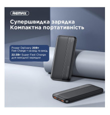 Універсальна мобільна батарея Remax RPP-212 Tinyl 10000mAh Black (RPP-212)