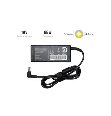 Блок живлення 1StCharger для ноутбука LG 19V 65W 3.42A 6.5x4.4 + каб.живл. (AC1STLG65WA)