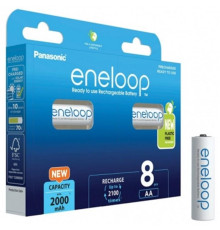Акумулятори Panasonic Eneloop AA NI-MH 2000 mAh BL 8 шт