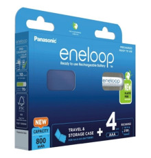 Акумулятори Panasonic Eneloop AAA NI-MH 800 mAh BL 4 шт+case