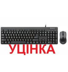 Комплект (клавіатура, мишка) REAL-EL Standard 503 Kit Black USB
