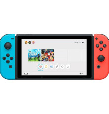 Игровая консоль Nintendo Switch (неоновый красный/неоновый синий)