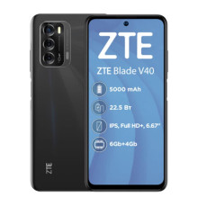 Смартфон ZTE Blade V40 6/128GB Dual Sim Black