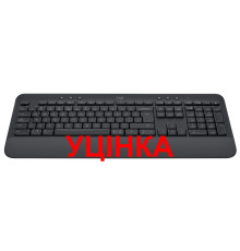 Клавiатура бездротова Logitech Signature K650 US Graphite USB (920-010945)