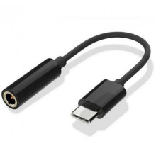 Перехідник Atcom 3.5 мм - USB Type-C (F/M), 0.1 м, Black (15035)