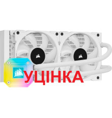 Система водяного охолодження Corsair iCUE H100i Elite Capellix RGB White (CW-9060050-WW)