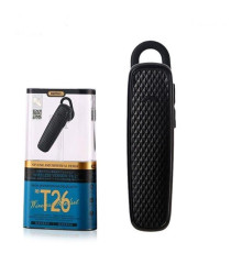 Bluetooth-гарнітура-зарядка Remax RB-T26 Black (6954851297420)