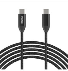 Кабель Choetech USB Type-C - USB Type-C (M/M), 1 м, Black (XCC-1035)