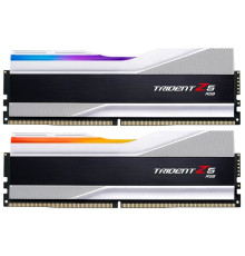 Модуль пам`ятi DDR5 2x32GB/6000 G.Skill Trident Z5 RGB Silver (F5-6000J3238G32GX2-TZ5RS)