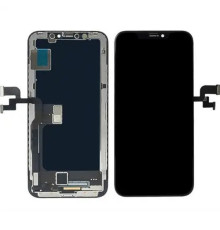 Дисплей iPhone X у зборі з сенсором та рамкою black (GX Hard OLED) (I13855)