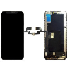 Дисплей iPhone XS у зборі з сенсором та рамкою black (GX Hard OLED) (I17886)