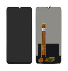 Дисплей Realme 5 (RMX1911)/C3/Oppo A31 2020/A9 2020/A11x у зборі із сенсором black (L15711)