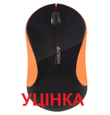 Мышь беспроводная A4Tech G3-270N Black/Orange USB V-Track У3