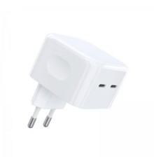 Мережевий зарядний пристрій Choetech White (Q5008-EU-WH)