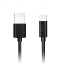 Кабель Choetech USB - USB Type-C (M/M), 1 м, Black (AC0002)