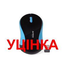 Мышь беспроводная A4Tech G3-270N Black/Blue USB V-Track У3