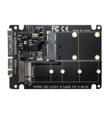Адаптер Frime SataIII to M.2 Sata SSD (B Key) + mSata (ECF-PCIEtoSSD016)