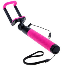 Телескопiчний монопод Grand-X Click 3,5 U-кріплення 180-780мм Pink (MPGDJ3CUP)