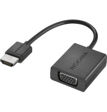 Адаптер Insignia HDMI - VGA (M/F), 0.15 м, Black (NS-PG95503)