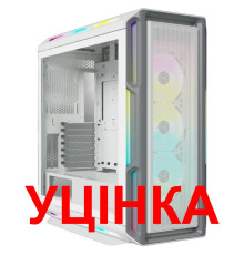 Корпус Corsair iCUE 5000T RGB Tempered Glass White (CC-9011231-WW) без БП У2