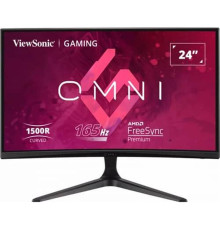 Монитор ViewSonic 23.6" VX2418C VA Black 165Hz